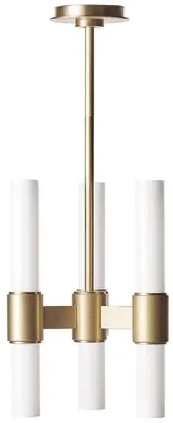 Dixon 3-Light Glass Pendant - Regina Andrew - Gold