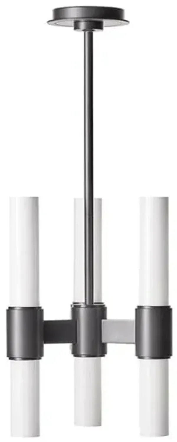 Dixon 3-Light Glass Pendant - Regina Andrew - Brown