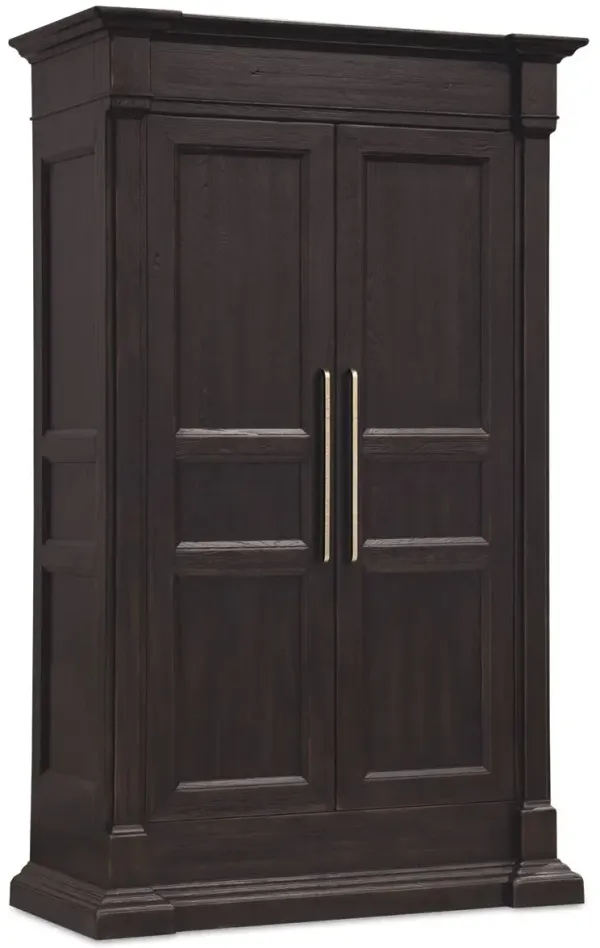 Driftwood Tall 2-Door Wardrobe