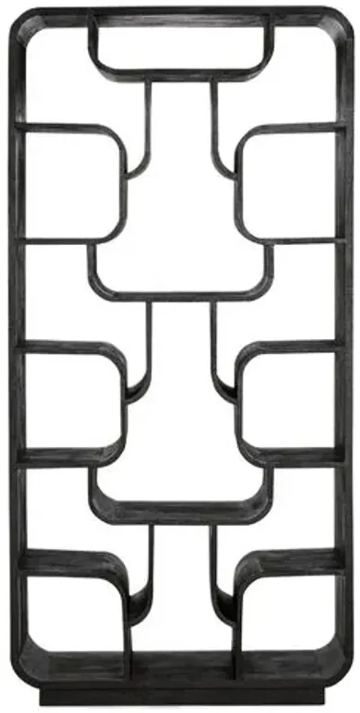 Commerce and Market Sloane Etagere - Black - Hooker Furniture