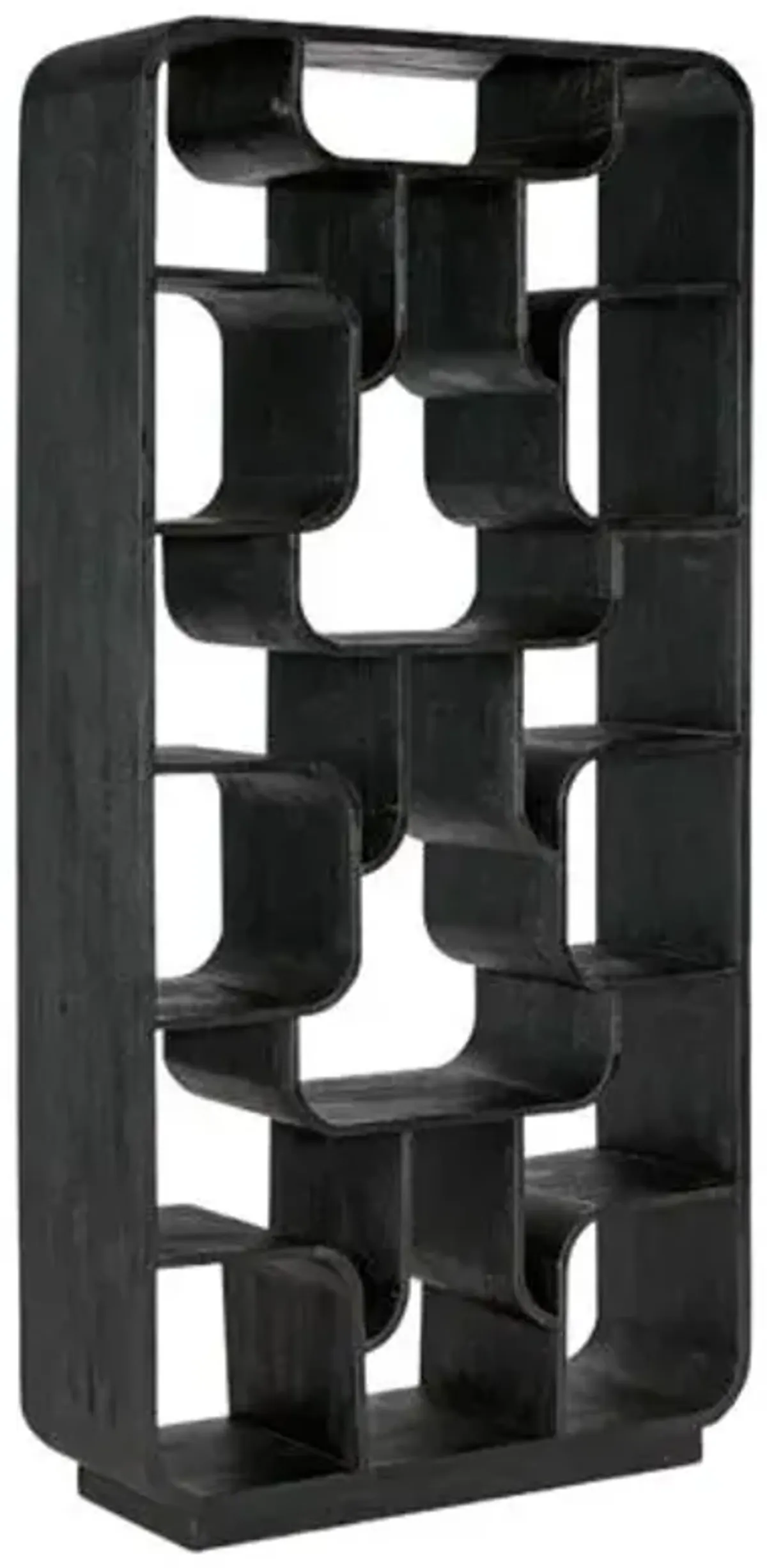 Commerce and Market Sloane Etagere - Black - Hooker Furniture