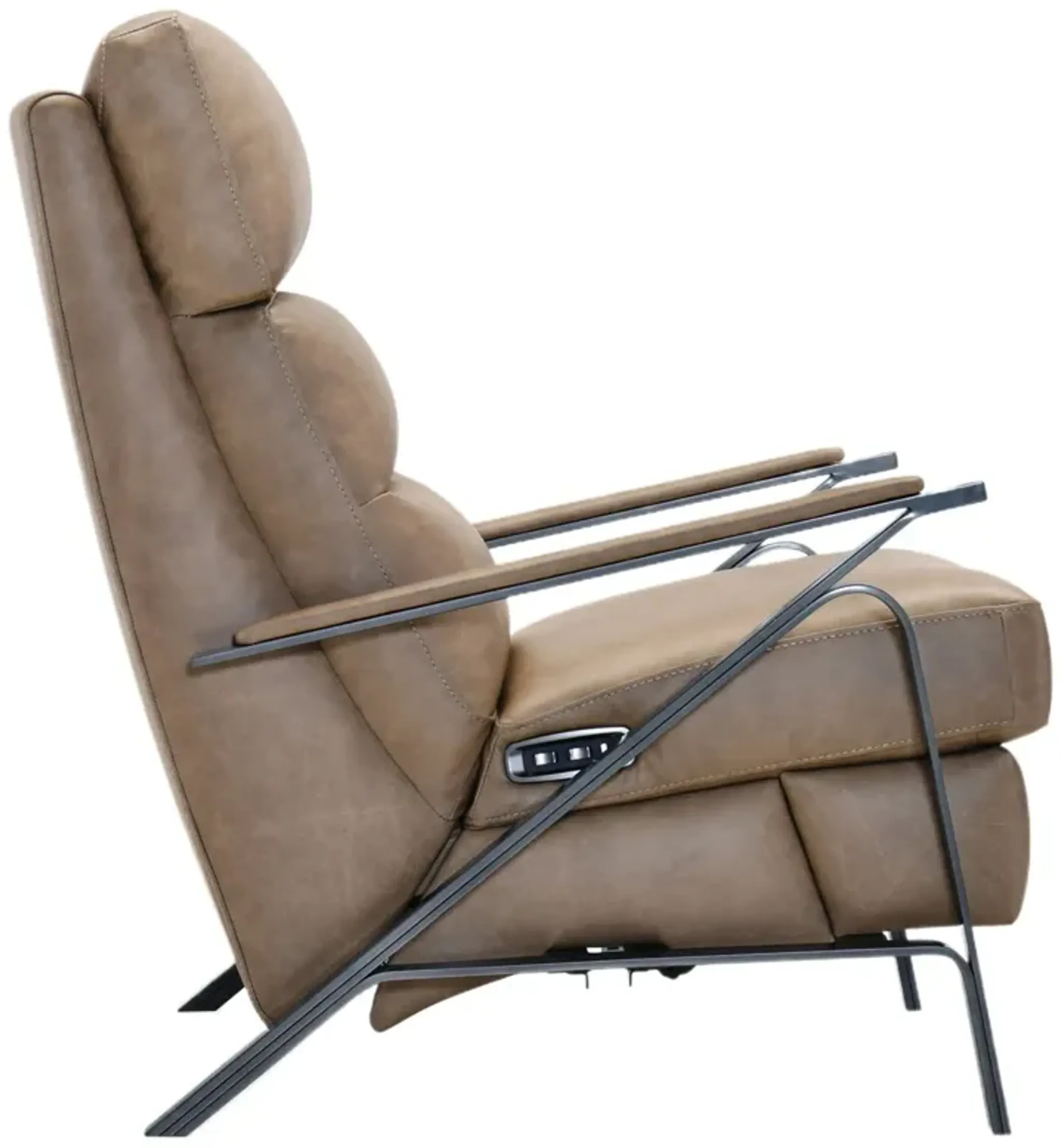 Elixir Leather Power Recliner Hooker Furniture Brown One Kings Lane ...