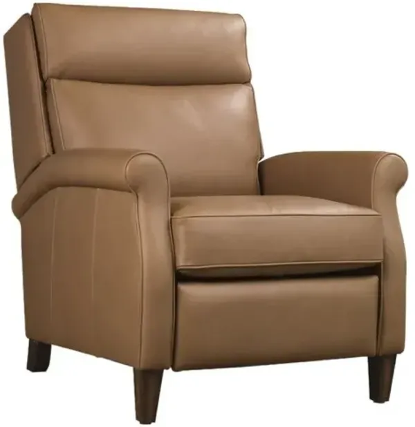 Randall Leather Power Recliner - Hooker Furniture - Brown