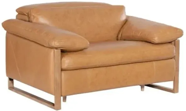 Jericho Leather Power Recliner with Power Headrest - Brown - Hooker Furniture