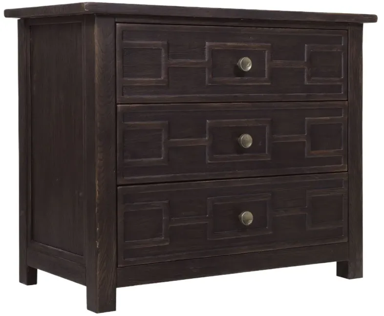 Driftwood 3-Drawer Bachelors Chest