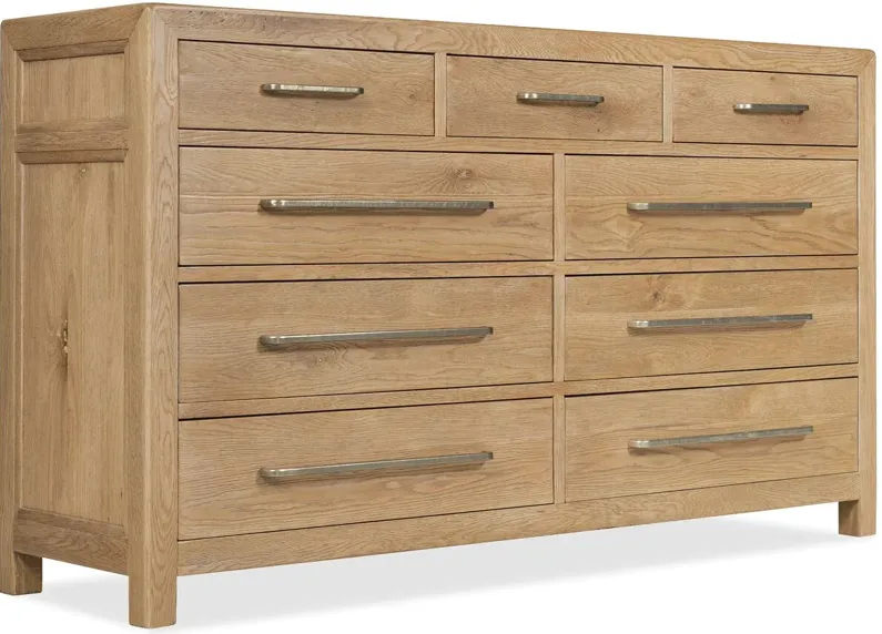 Driftwood 9-Drawer Dresser