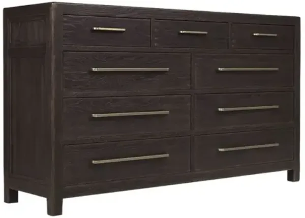Driftwood 9-Drawer Dresser - Hooker Furniture - Black