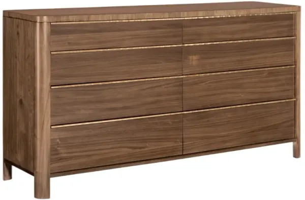 Eleana 8-Drawer Dresser, Medium Wood