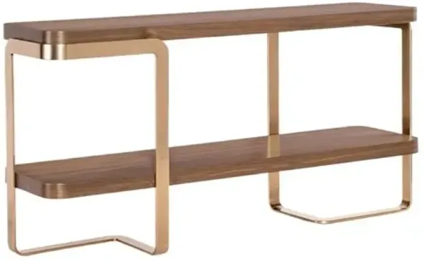 Eleana Console Table - Hooker Furniture - Brown