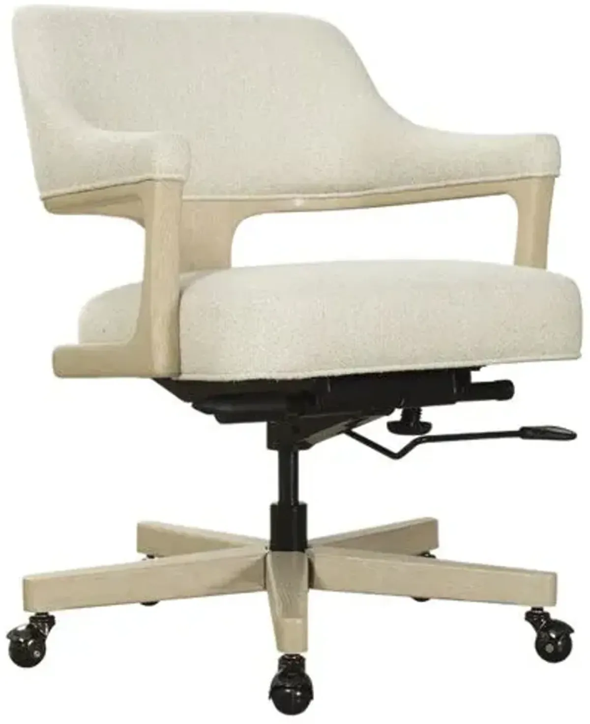Briar Linen Executive Desk Chair - Hooker Furniture - Beige