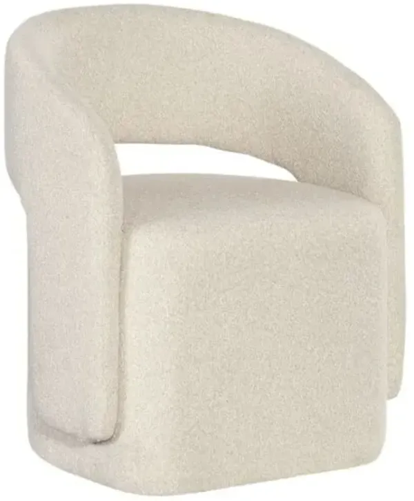Commerce and Market Open Concept Linen Upholstered Dining Chair - Beige - Hooker Furniture
