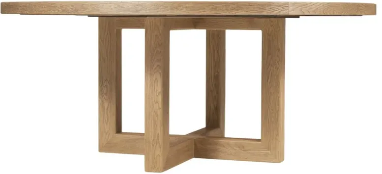 Driftwood 72" Round Dining Table