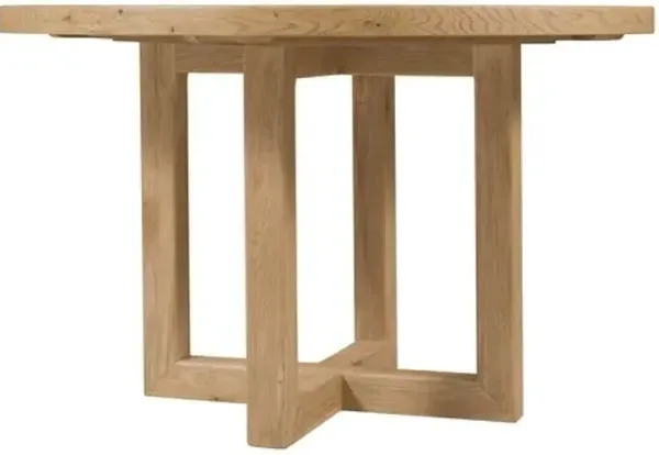 Driftwood 48" Round Dining Table - Hooker Furniture