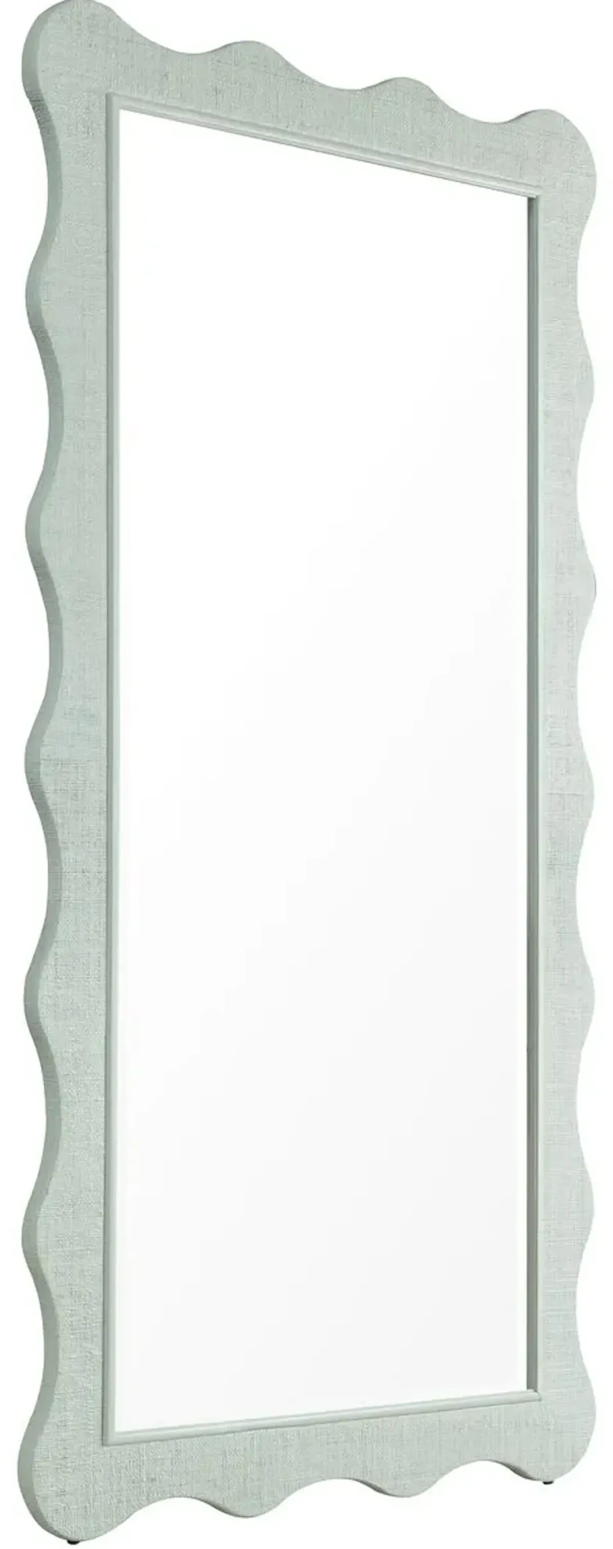 Commerce and Market Waverly Leaner Mirror, Blue