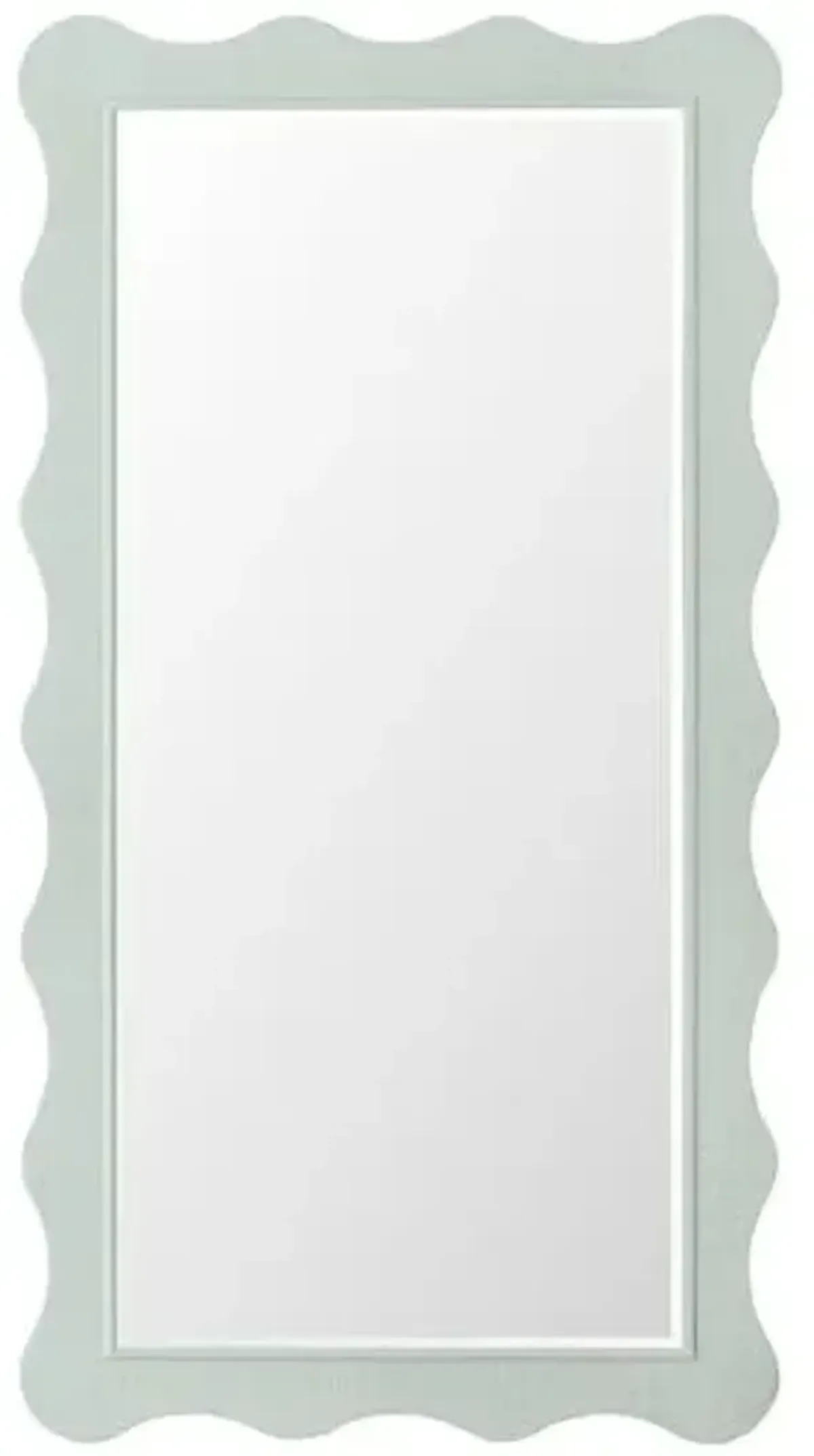 Commerce and Market Waverly Leaner Mirror - Blue - Hooker Furniture