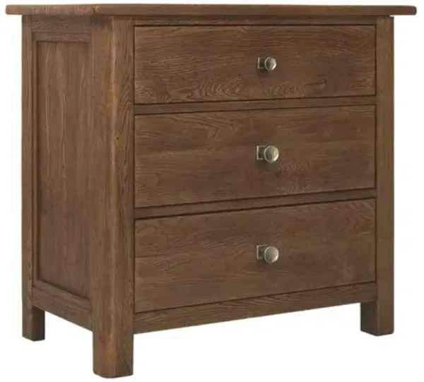 Driftwood 3-Drawer Nightstand - Hooker Furniture