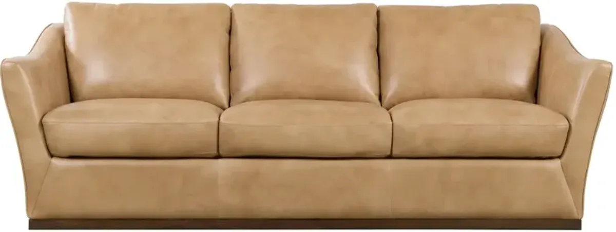 Fairfax Leather Stationary Sofa