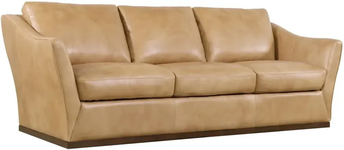 Fairfax Leather Stationary Sofa