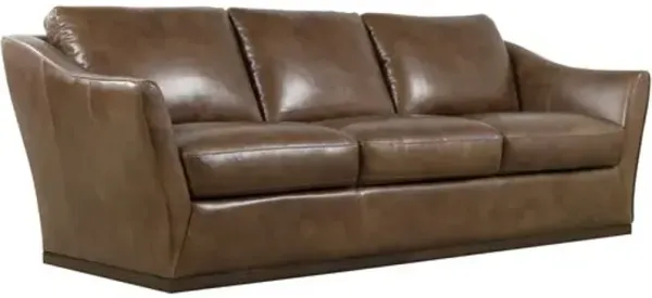 Fairfax Leather Stationary Sofa - Hooker Furniture