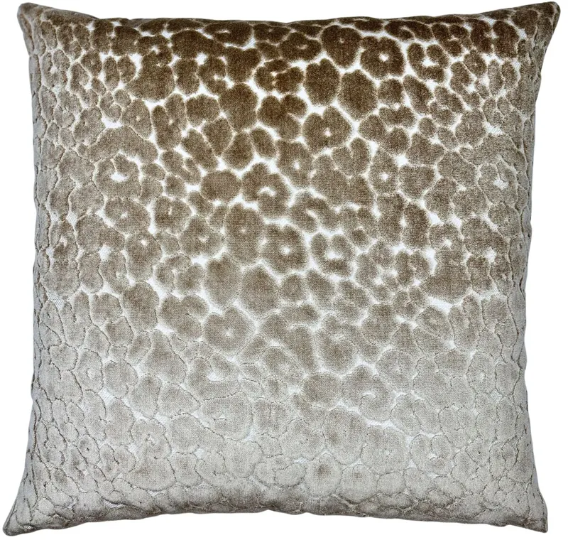 Madison 22x22 Velvet Leopard Pillow