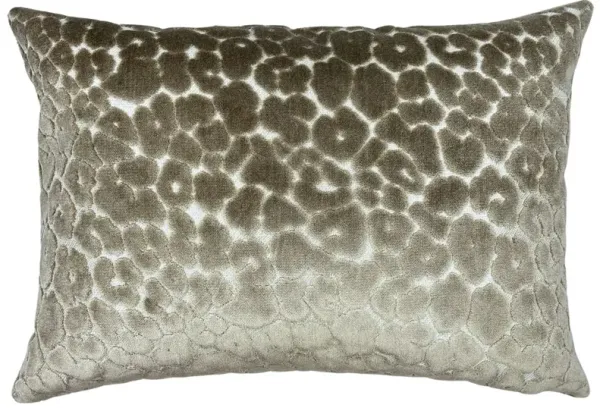 Madison 14x20 Velvet Leopard Lumbar Pillow