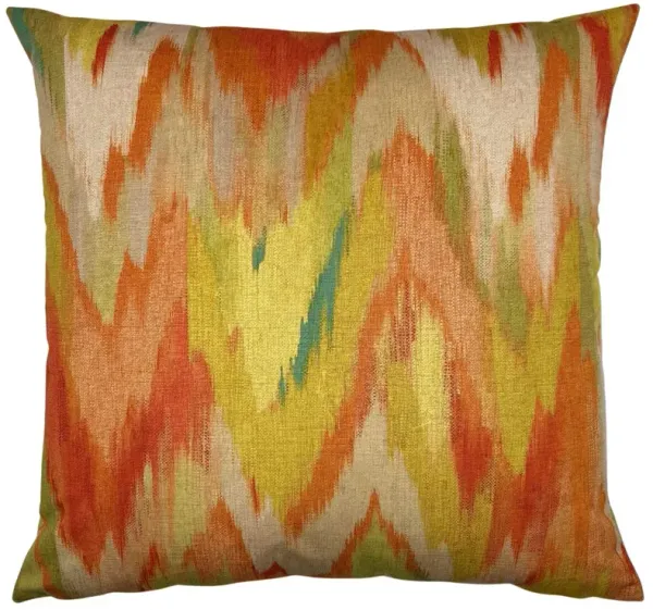Jamie 22x22 Abstract Chevron Pillow
