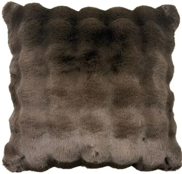 Arlo 22x22 Faux Fur Pillow - The Piper Collection