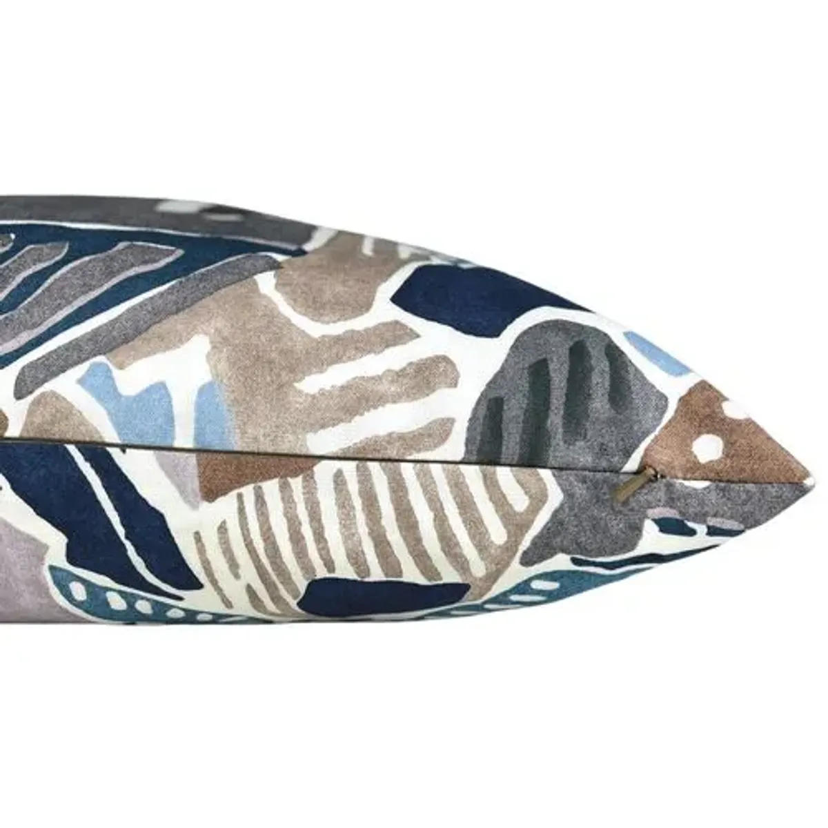 Halston 14x20 Abstract Print Lumbar Pillow - The Piper Collection