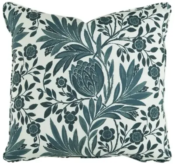 Gemma Floral Cotton Pillow