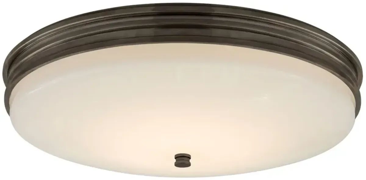 Visual Comfort - Launceton Flush Mount - Black