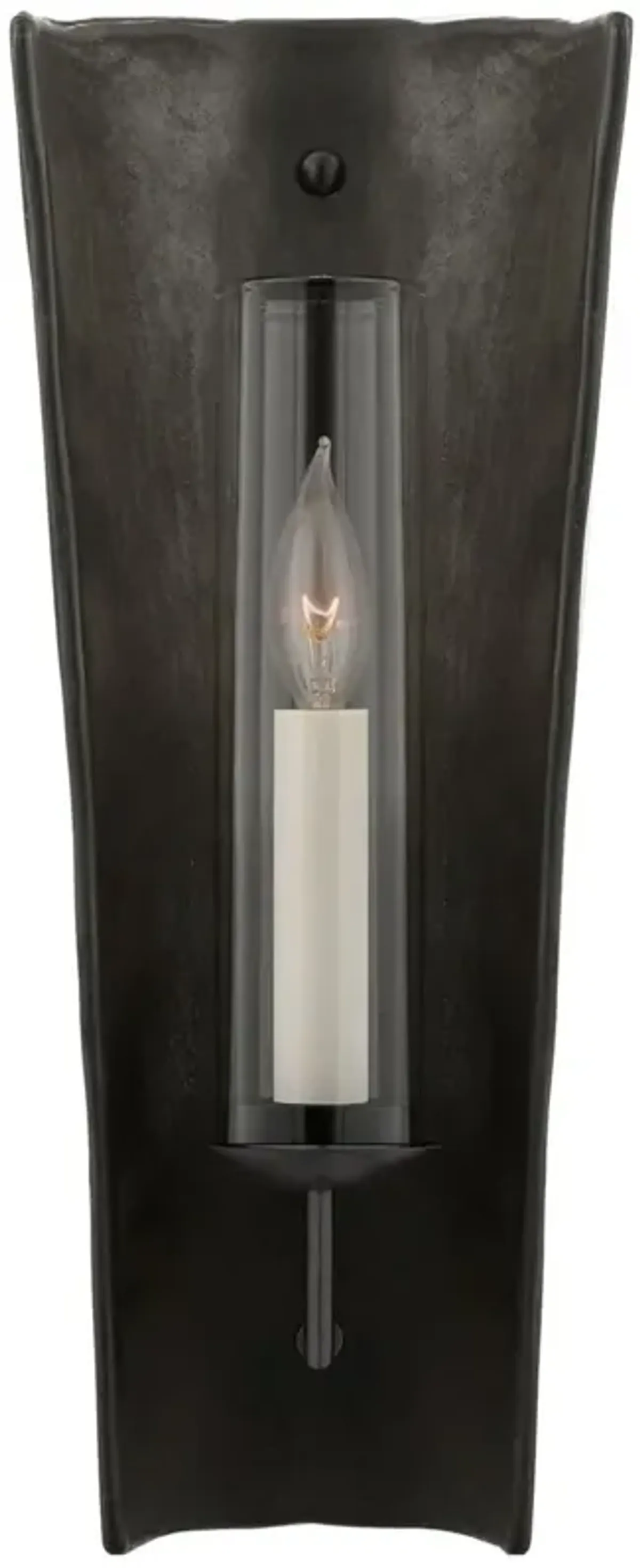 Visual Comfort - Downey Medium Reflector Sconce - Black