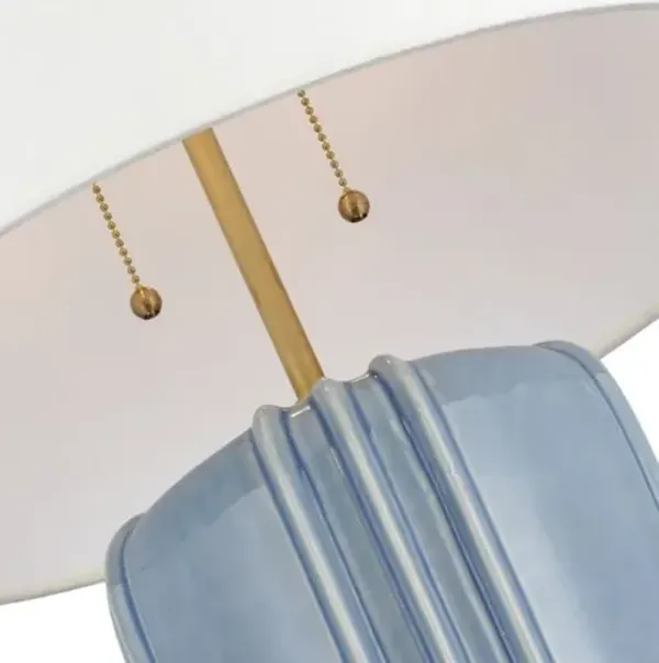 Visual Comfort - Minx Large Table Lamp - Blue