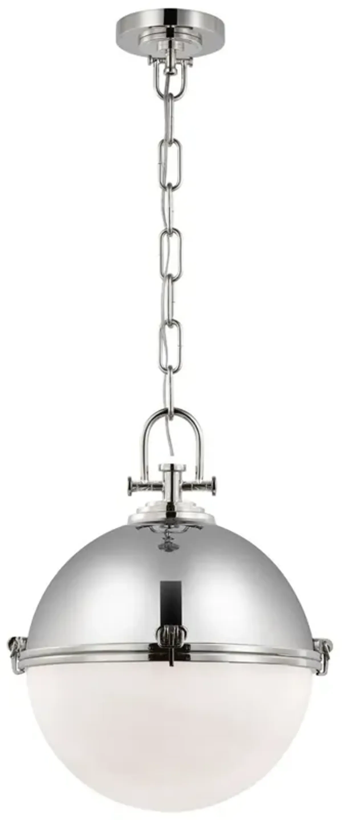 Visual Comfort - Adrian Globe Pendant - Silver