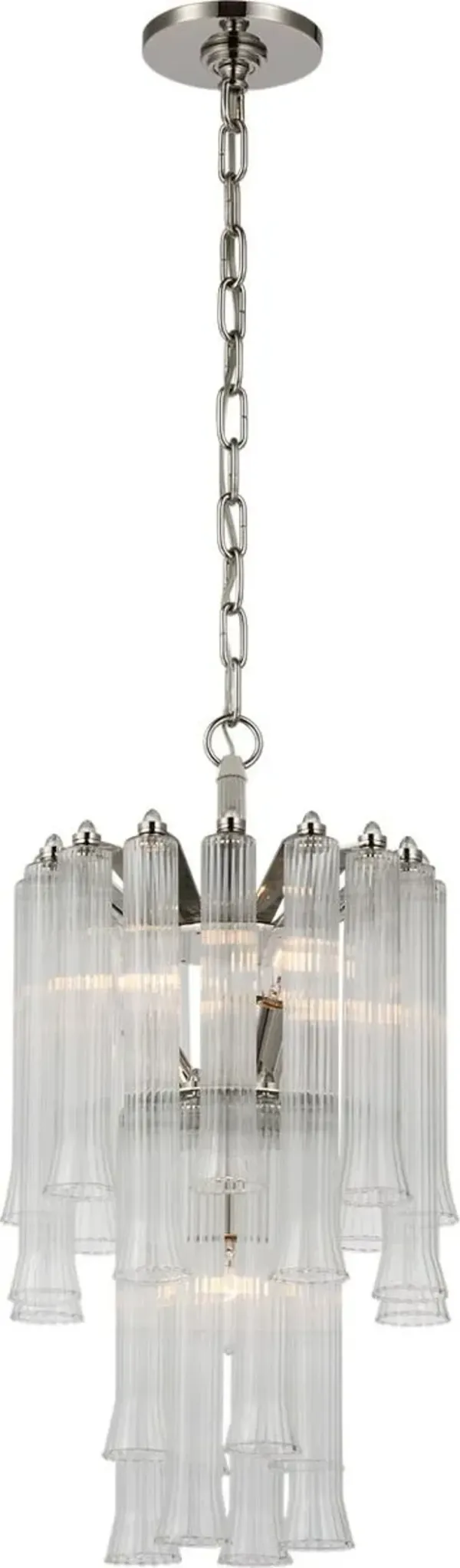 Visual Comfort - Lorelei Petite Waterfall Chandelier - Clear