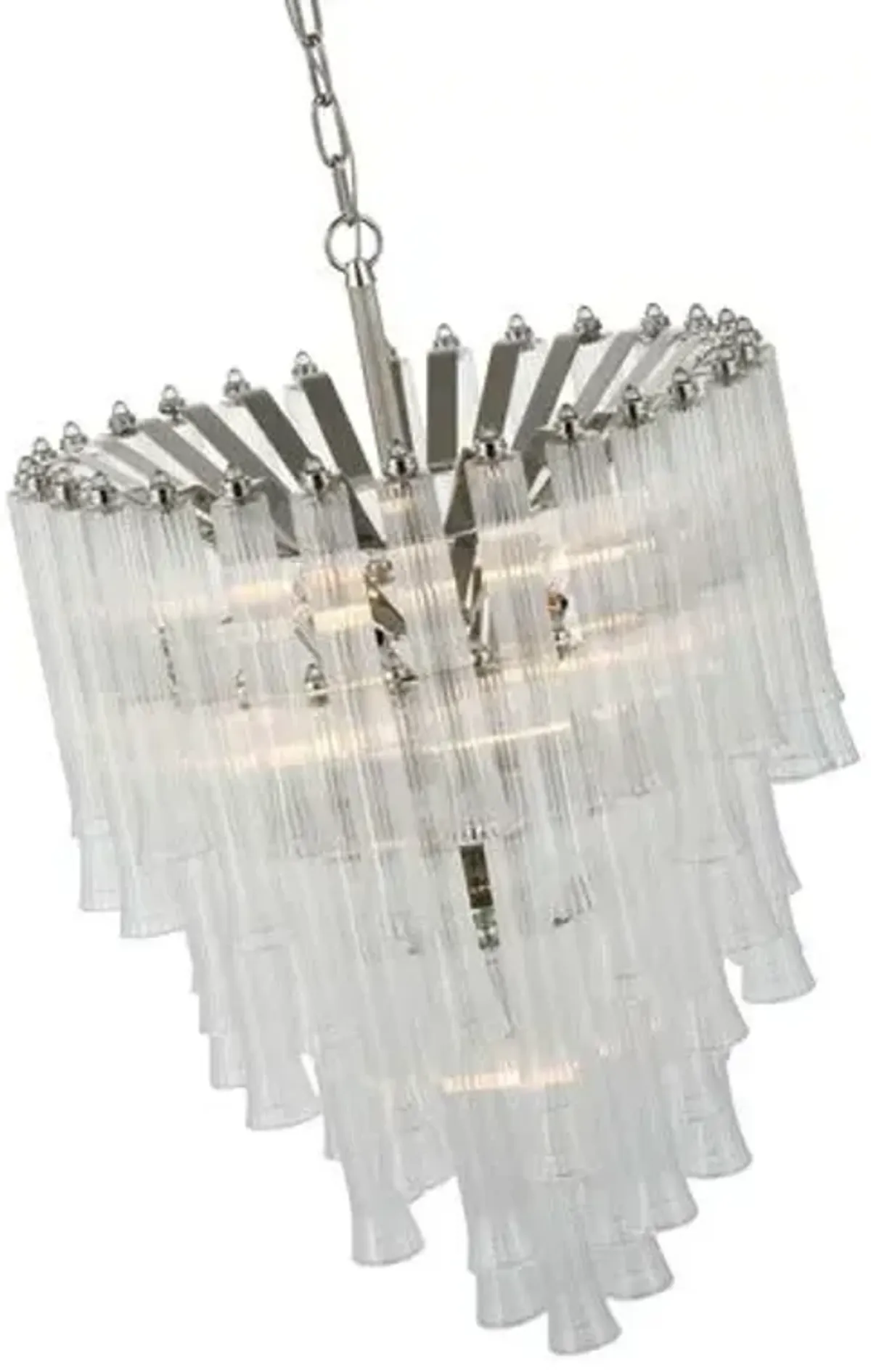 Visual Comfort - Lorelei Small Waterfall Chandelier - Clear