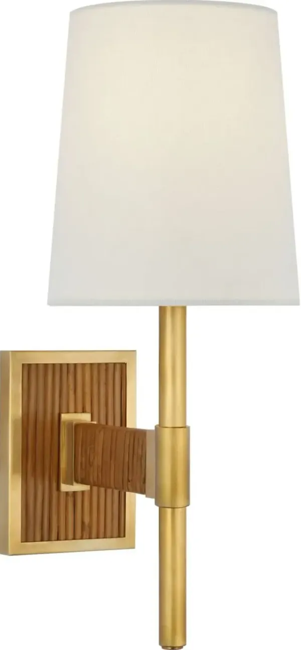 Visual Comfort - Elle Small Single Sconce - Brown