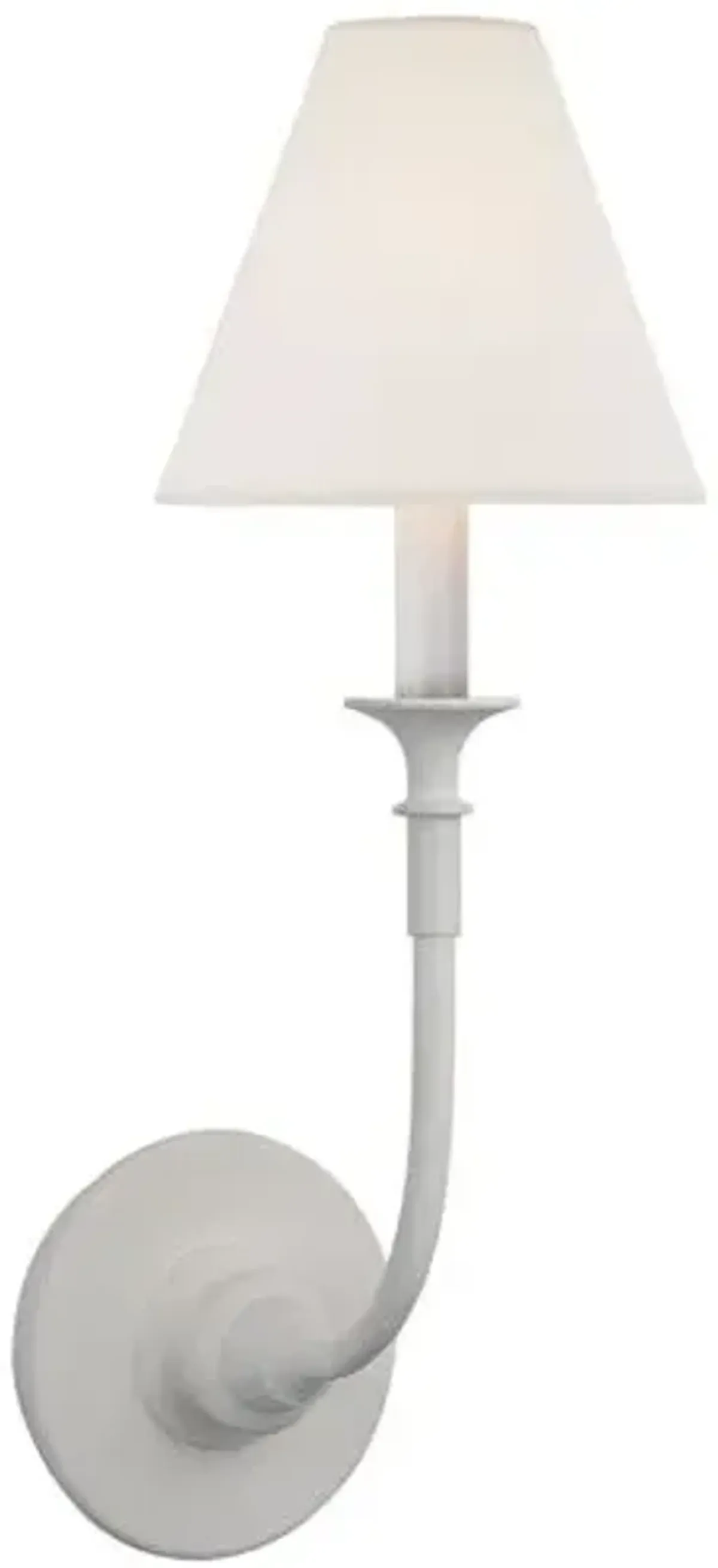 Visual Comfort - Piaf Single Sconce - White
