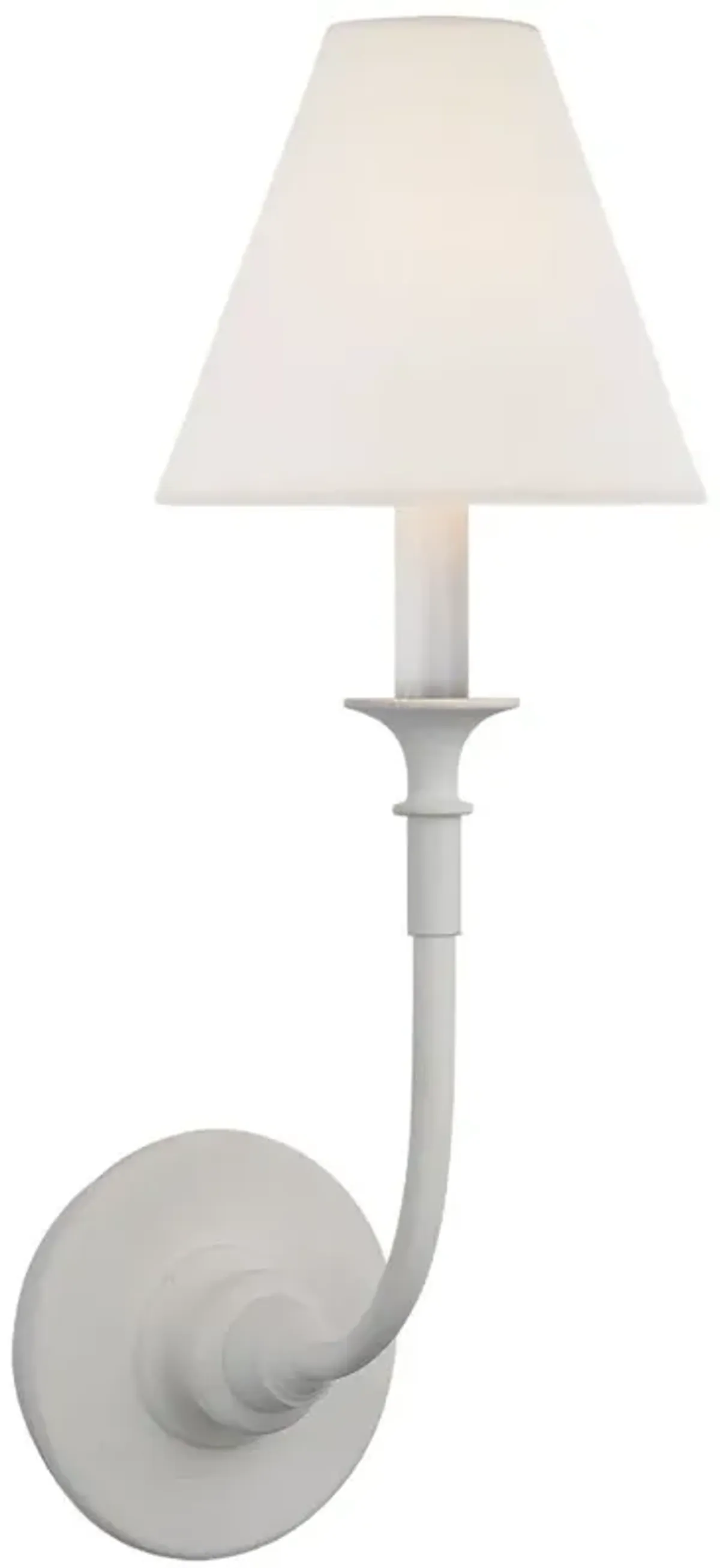 Visual Comfort - Piaf Single Sconce - White