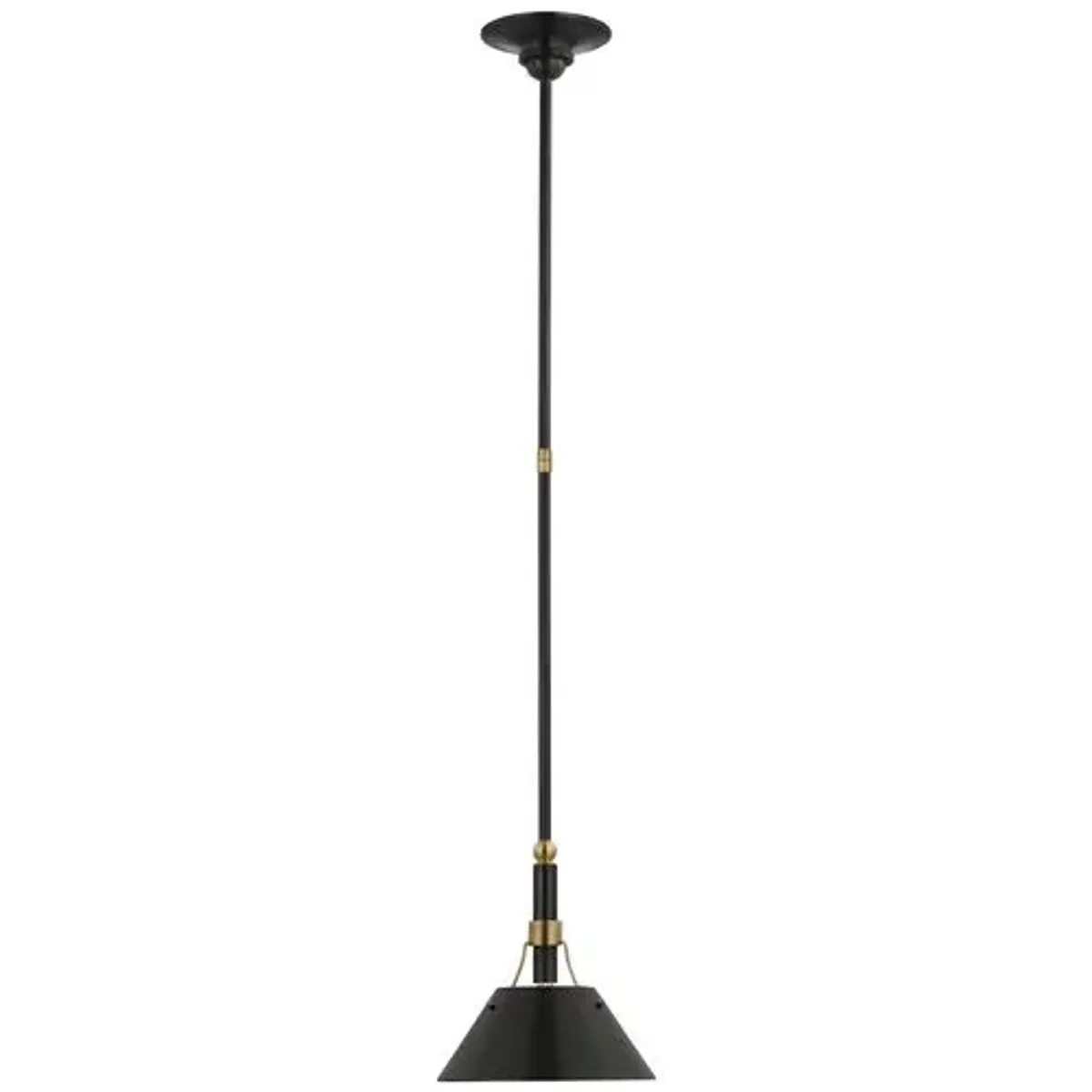 Visual Comfort - Turlington Small Pendant - Black