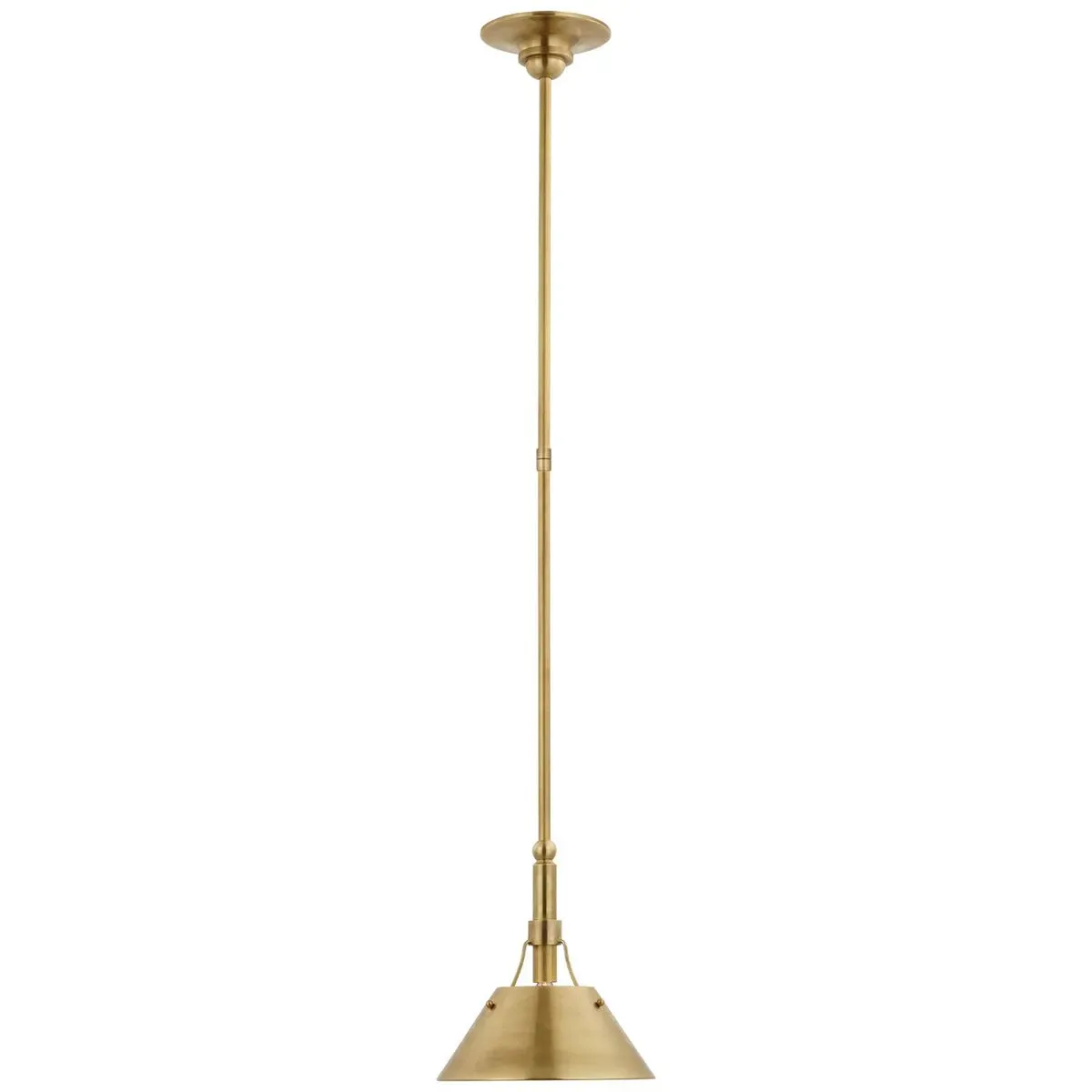 Visual Comfort - Turlington Small Pendant - Gold