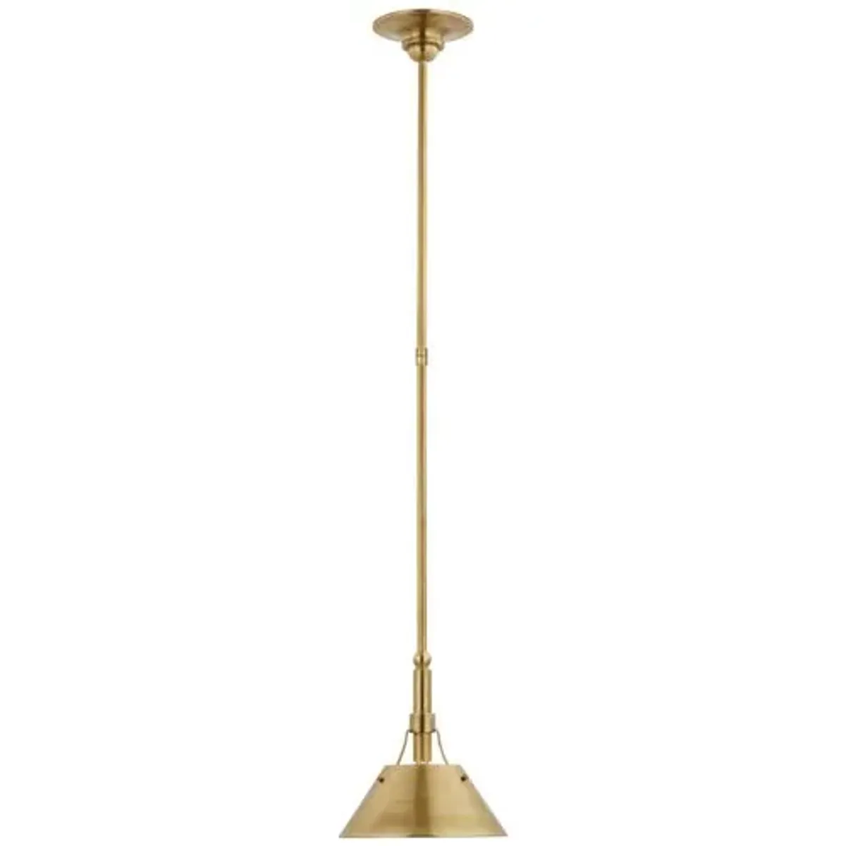 Visual Comfort - Turlington Small Pendant - Gold
