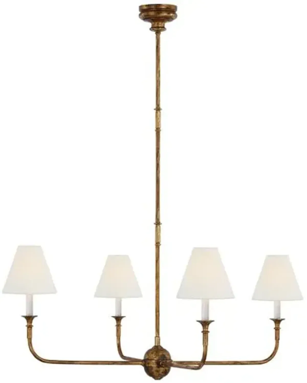 Visual Comfort - Piaf Large Chandelier - Gold