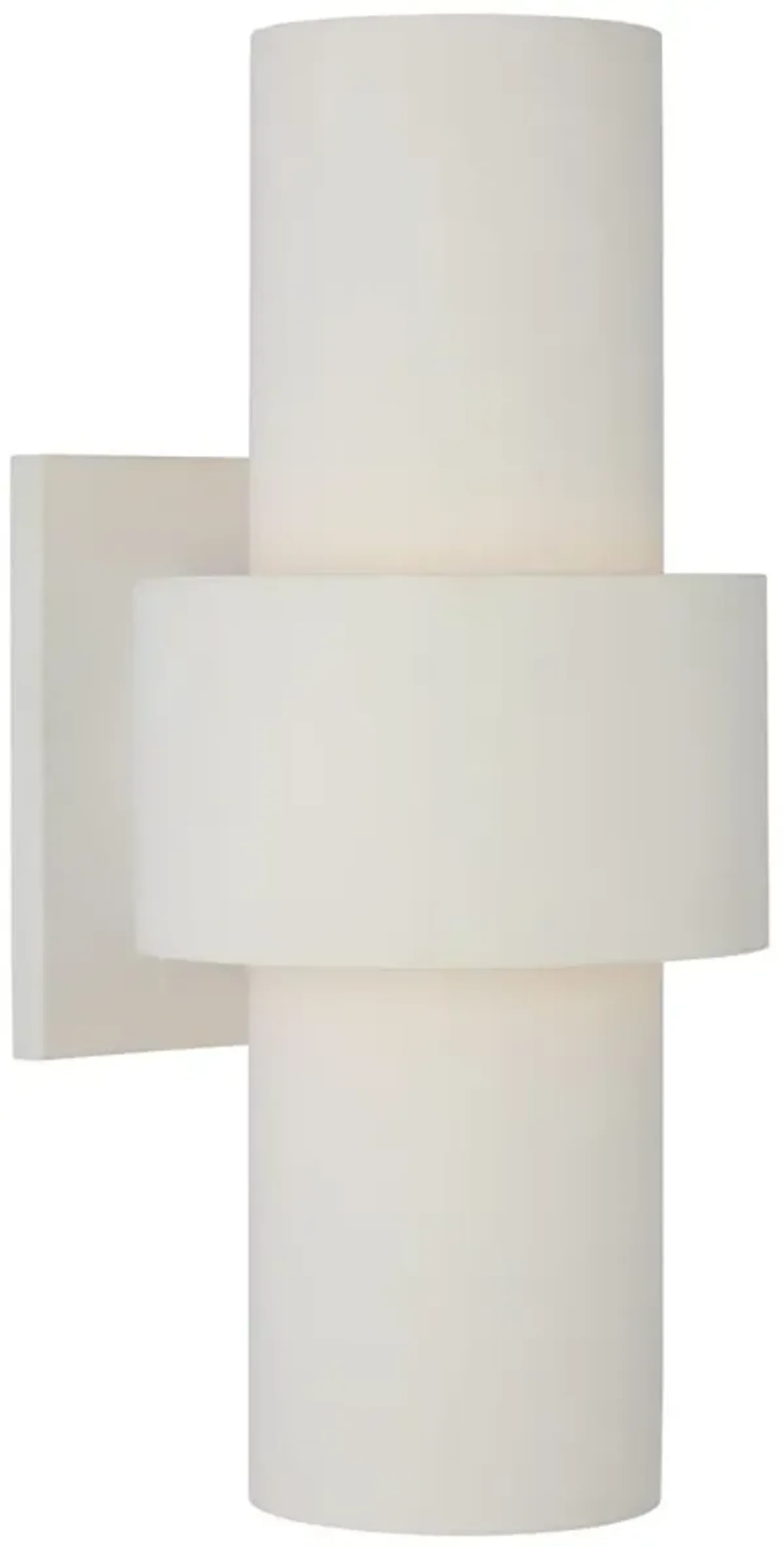 Visual Comfort - Chalmette Medium Layered Sconce - White