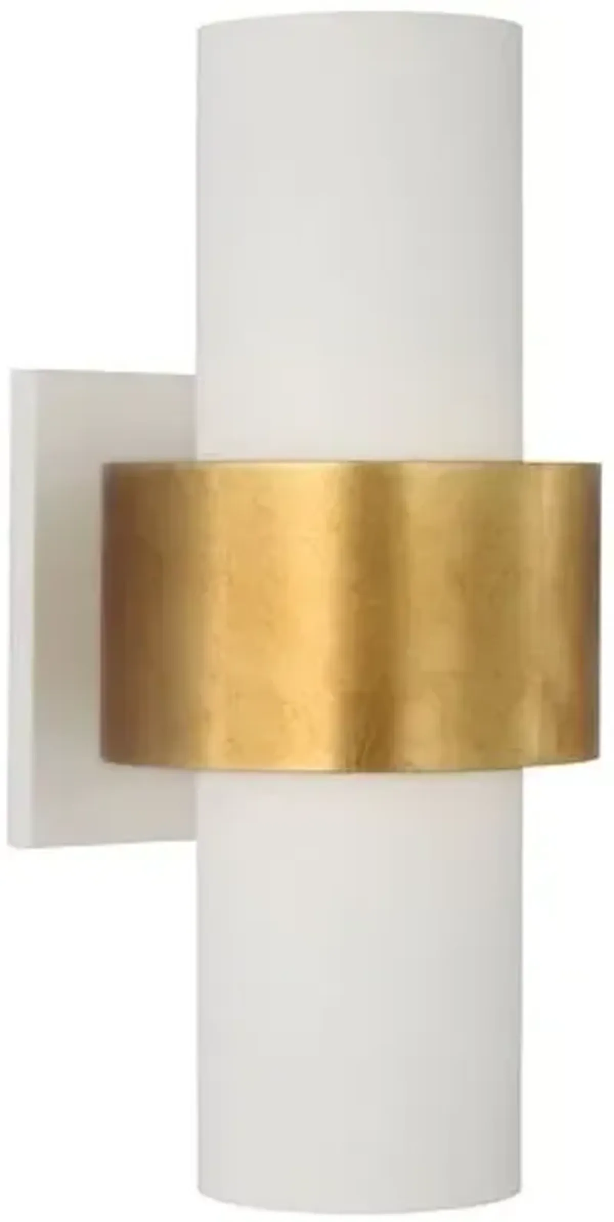 Visual Comfort - Chalmette Medium Layered Sconce - White