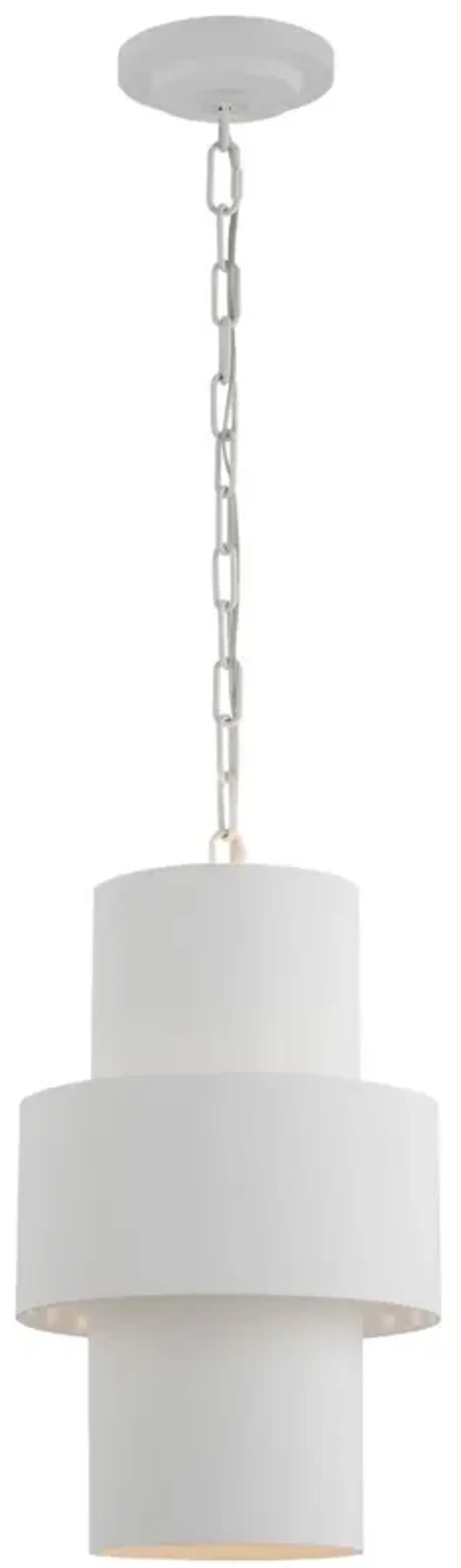 Visual Comfort - Chalmette Layered Pendant - White