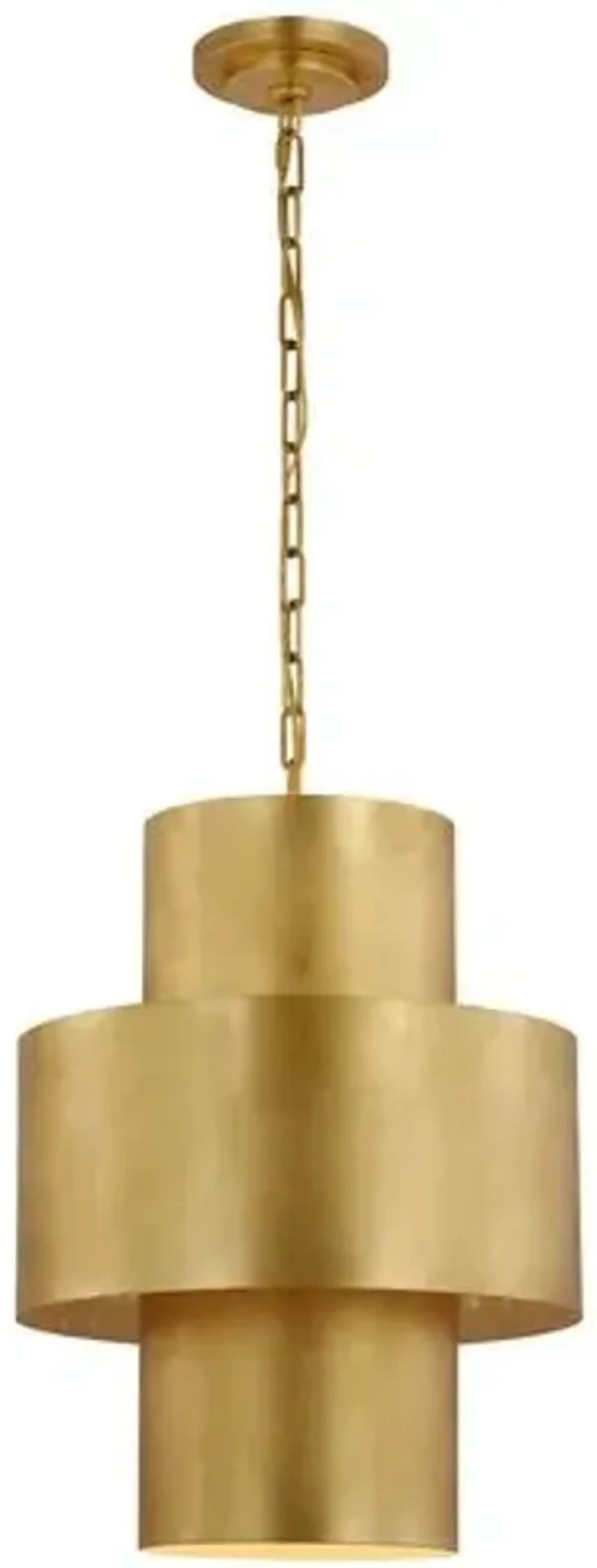 Visual Comfort - Chalmette Layered Pendant - Gold