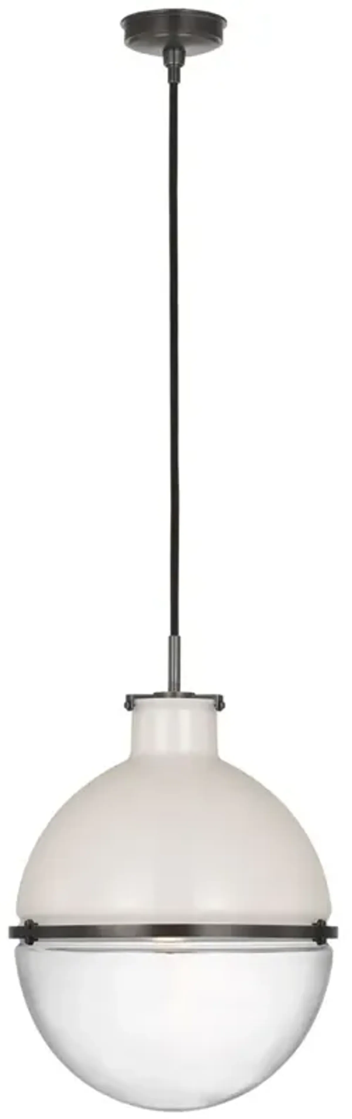 Visual Comfort - Maxey 14" Globe Pendant - Brown