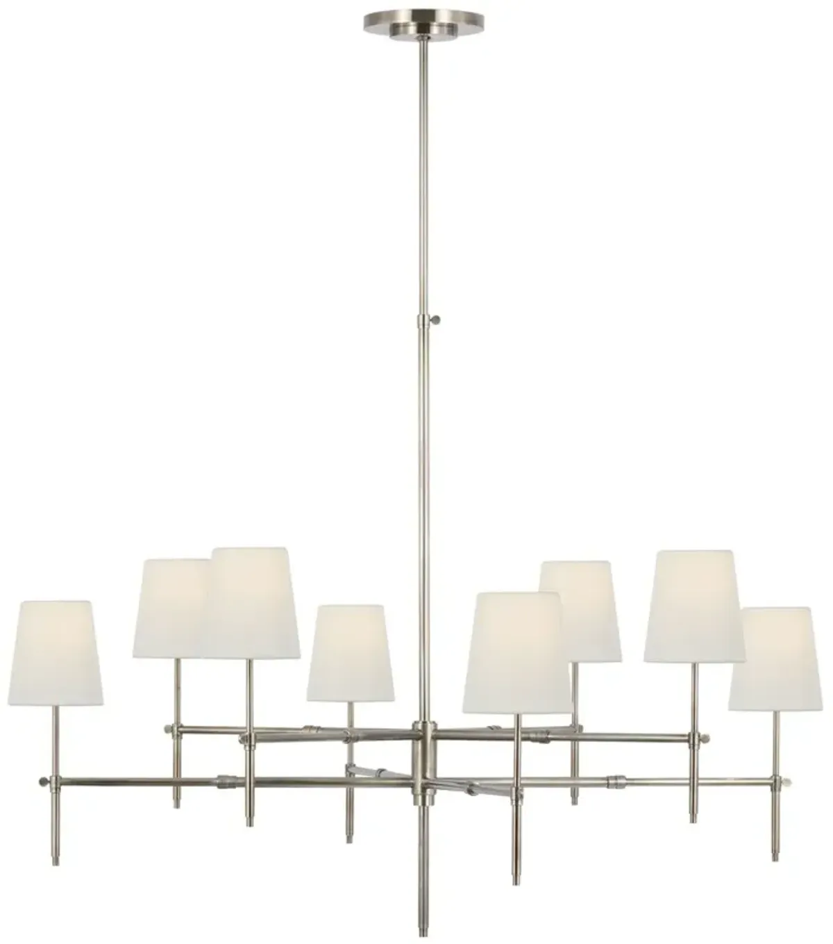 Visual Comfort - Bryant Extra Large Two Tier Chandelier - Silver