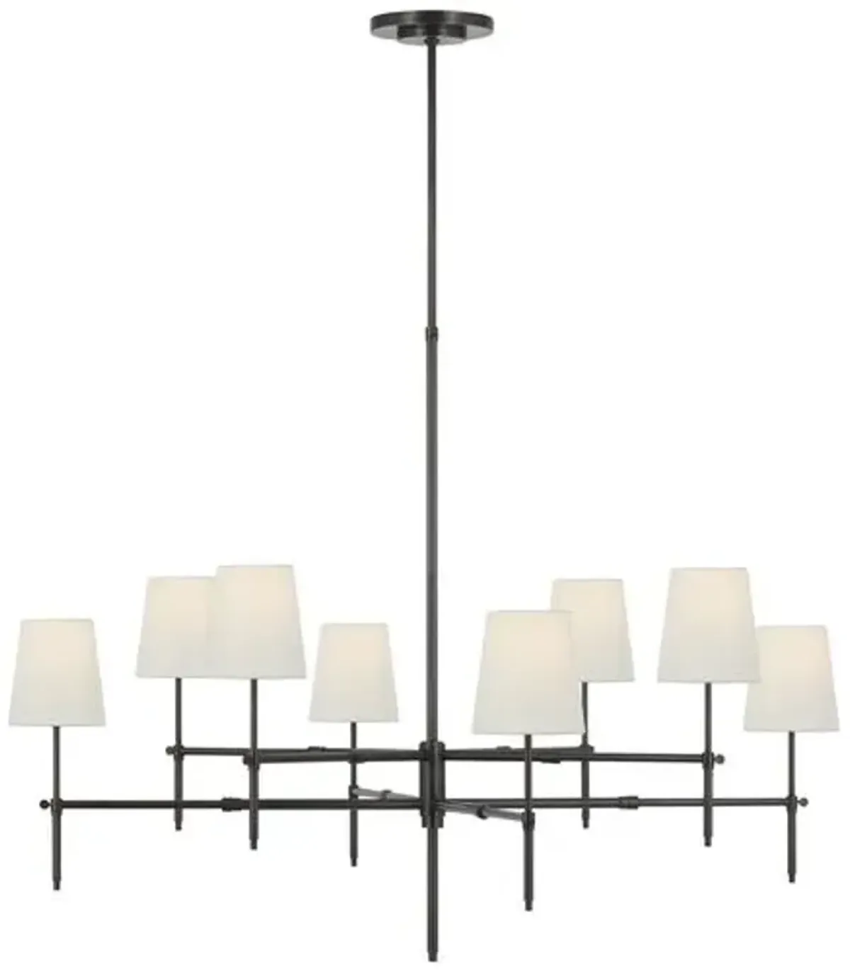 Visual Comfort - Bryant Extra Large Two Tier Chandelier - Black