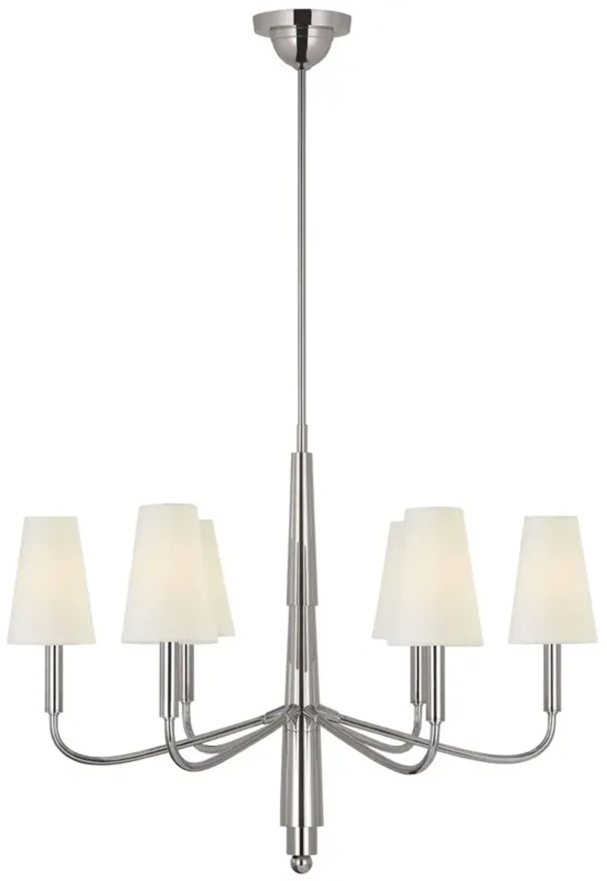 Visual Comfort - Farlane Small Chandelier - Silver